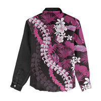 Akala Aloha Hawaii Lei Women Casual Shirt Tropical Flowers Elegant Vibe - Polynesian Pride