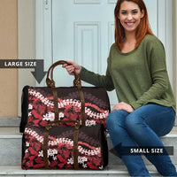 Ulaula Aloha Hawaii Lei Travel Bag Tropical Flowers Elegant Vibe - Polynesian Pride