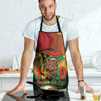 Vanuatu Independence Day Apron Chibi Boar Proud To Be A Ni-Van