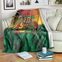 Vanuatu Independence Day Blanket Chibi Boar Proud To Be A Ni-Van