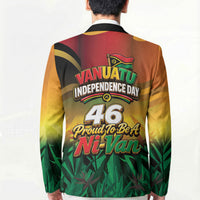 Vanuatu Independence Day Blazer Chibi Boar Proud To Be A Ni-Van