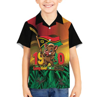 Vanuatu Independence Day Hawaiian Shirt Chibi Boar Proud To Be A Ni-Van