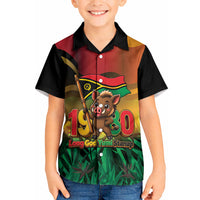 Vanuatu Independence Day Kid Hawaiian Shirt Chibi Boar Proud To Be A Ni-Van LT14 Kid Multicolor - Polynesian Pride