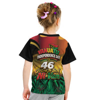 Vanuatu Independence Day Kid T Shirt Chibi Boar Proud To Be A Ni-Van