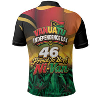 Vanuatu Independence Day Polo Shirt Chibi Boar Proud To Be A Ni-Van LT14 - Polynesian Pride