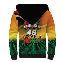 Vanuatu Independence Day Sherpa Hoodie Chibi Boar Proud To Be A Ni-Van