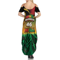 Vanuatu Independence Day Summer Maxi Dress Chibi Boar Proud To Be A Ni-Van