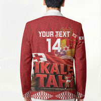 Tonga Rugby Custom Blazer 2026 Go Ikale Tahi Ngatu Pattern