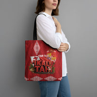 Tonga Rugby Custom Tote Bag 2026 Go Ikale Tahi Ngatu Pattern