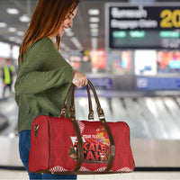 Tonga Rugby Custom Travel Bag 2026 Go Ikale Tahi Ngatu Pattern