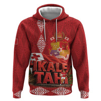 Tonga Rugby Custom Zip Hoodie 2026 Go Ikale Tahi Ngatu Pattern