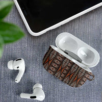 Malo e lelei Tonga AirPods Case Tongan Ngatu Vintage Brown - Polynesian Pride