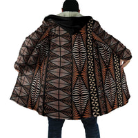 Malo e lelei Tonga Cloak Tongan Ngatu Vintage Brown - Polynesian Pride