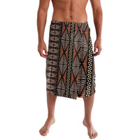 Malo e lelei Tonga Lavalava Tongan Ngatu Vintage Brown - Polynesian Pride