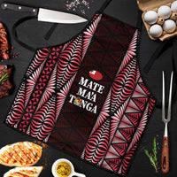 Tonga Rugby Apron 2025 Mate Maa Tonga Ngatu Motif - Polynesian Pride