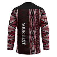 Tonga Rugby Personalised Hockey Jersey 2025 Mate Maa Tonga Ngatu Motif LT14 - Polynesian Pride