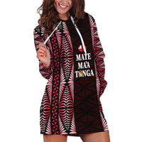 Tonga Rugby Personalised Hoodie Dress 2025 Mate Maa Tonga Ngatu Motif - Polynesian Pride