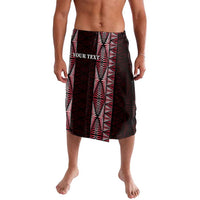Tonga Rugby Personalised Lavalava 2025 Mate Maa Tonga Ngatu Motif - Polynesian Pride