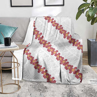 White Sunday Tonga Fakame Blanket Tongan Ngatu Heilala Lei - Polynesian Pride