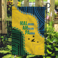 Malampa Province Vanuatu Garden Flag Map With Polynesian Pattern LT14 Garden Flag Multicolor - Polynesian Pride