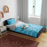 Aloha Hawaii Humuhumu Reef Triggerfish Bedding Set Hawaiian Leis Kakau Pattern LT14 - Polynesian Pride