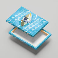 Aloha Hawaii Humuhumu Reef Triggerfish Canvas Wall Art Hawaiian Leis Kakau Pattern LT14 - Polynesian Pride