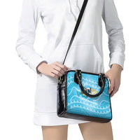 Aloha Hawaii Humuhumu Reef Triggerfish Shoulder Handbag Hawaiian Leis Kakau Pattern LT14 - Polynesian Pride