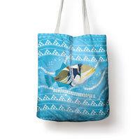 Aloha Hawaii Humuhumu Reef Triggerfish Tote Bag Hawaiian Leis Kakau Pattern LT14 - Polynesian Pride