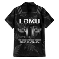 New Zealand Silver Fern Rugby Hawaiian Shirt Aotearoa Godfather Proud Gone But Never Forgotten LT14 - Polynesian Pride