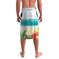 Hawaii Penguin Couple Lavalava Hawaiian Kakau - Tropical Summer Vibes