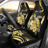 Personalised Aloha Hawaii Oahu Island Car Seat Cover Gathering Place Sea Turtle Ilima Flowers