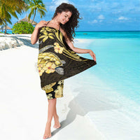 Personalised Aloha Hawaii Oahu Island Sarong Gathering Place Sea Turtle Ilima Flowers