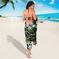 Personalised Cook Islands Palmerston Sarong Tiare Maori Polynesian Waves Tattoo