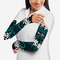 Personalised Cook Islands Penrhyn Atoll Arm Sleeves Tiare Maori Polynesian Waves Tattoo LT14 - Polynesian Pride