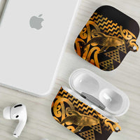 Humpback Whale Matariki New Zealand AirPods Case NZ Maori Paikea Poutama Luxury Gold