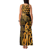 Humpback Whale Matariki New Zealand Family Matching Tank Maxi Dress and Hawaiian Shirt NZ Maori Paikea Poutama Luxury Gold