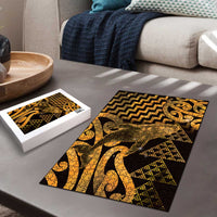 Humpback Whale Matariki New Zealand Puzzle NZ Maori Paikea Poutama Luxury Gold