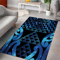 Taniko Motifs Matariki New Zealand Area Rug NZ Niho Taniwha Poutama LT14 - Polynesian Pride