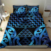 Taniko Motifs Matariki New Zealand Bedding Set NZ Niho Taniwha Poutama