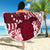 Cook Islands Mangaia Gospel Day Beach Blanket Polynesian Art With Sea Turtle