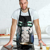 Aotearoa Korowai Motif Apron Hei Tiki Poutama Maori Pattern - Polynesian Pride