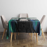 Aotearoa Korowai Motif Tablecloth Hei Tiki Poutama Maori Pattern