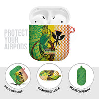 Hawaii Blue Marlin Fishing AirPods Case Hawaiian Kanaka Kakau Reggae LT14 - Polynesian Pride