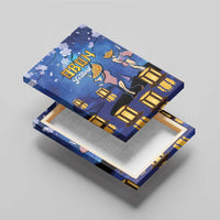 Japan Obon Festival Canvas Wall Art Sakura Lanterns With Bon Dance - Polynesian Pride