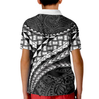 Hawaii Lauhala Tattoo Kid Polo Shirt Hawaiian Hala Leaf Weaving