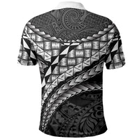 Hawaii Lauhala Tattoo Polo Shirt Hawaiian Hala Leaf Weaving LT14 - Polynesian Pride