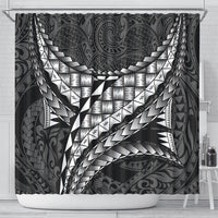 Hawaii Lauhala Tattoo Shower Curtain Hawaiian Hala Leaf Weaving
