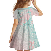 Baby Pink Gradient Polynesia Family Matching Tank Maxi Dress and Hawaiian Shirt Hawaiian Tribal Hammerhead Shark Tattoo
