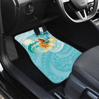 Ura Cook Islands Car Mats Kuki 'Airani Traditional Dance Tropical Vibes