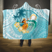 Ura Cook Islands Hooded Blanket Kuki 'Airani Traditional Dance Tropical Vibes